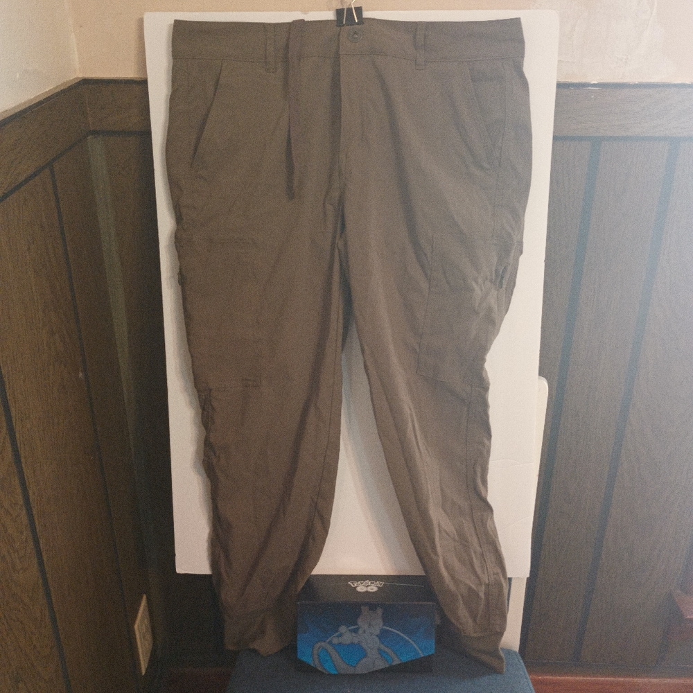 Women's khaki joggers